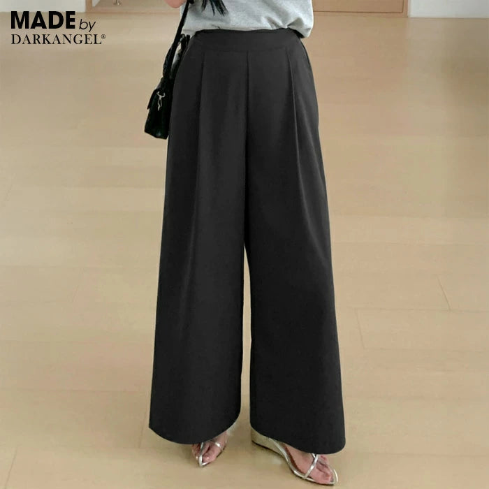 04size | タック入りイージーフレアパンツ