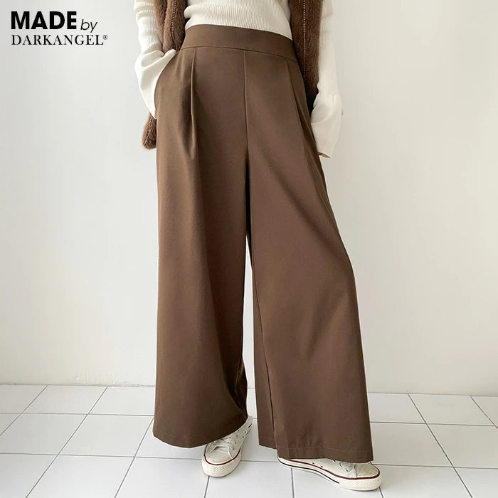 04size | タック入りイージーフレアパンツ