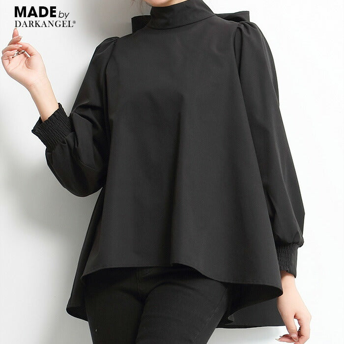 リボンブラウス