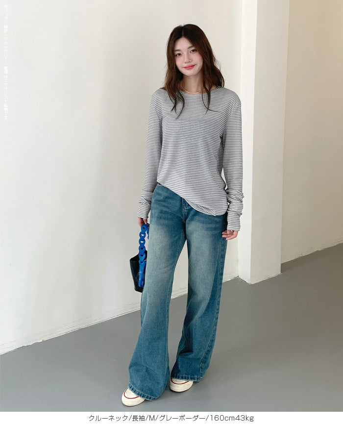 シアーロングスリーブTシャツ