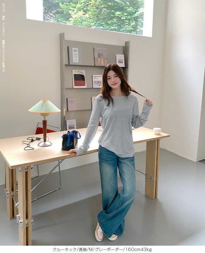 シアーロングスリーブTシャツ