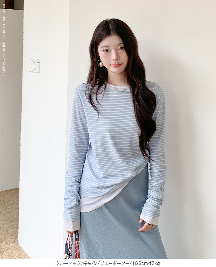 シアーロングスリーブTシャツ