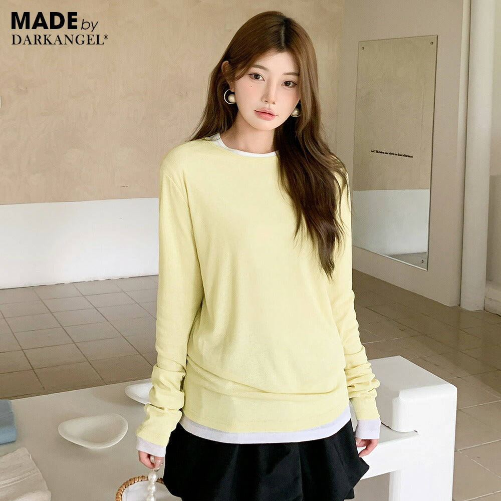 シアーロングスリーブTシャツ