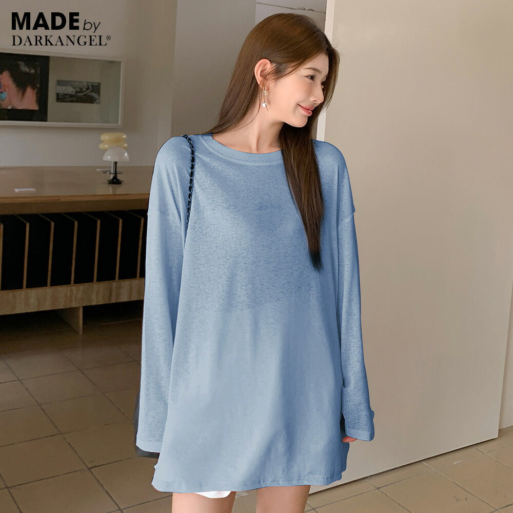 シアーロングスリーブTシャツ