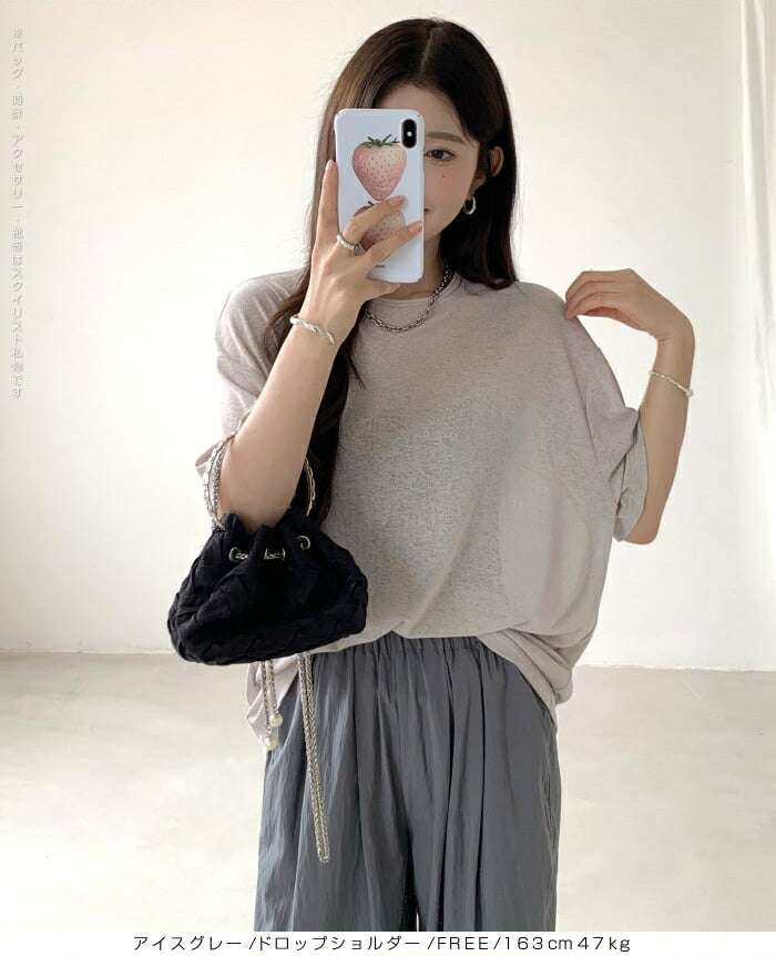 シアーロングスリーブTシャツ