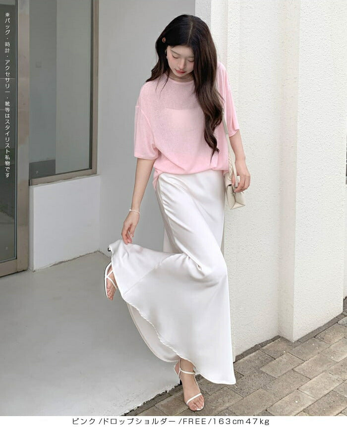 シアーロングスリーブTシャツ