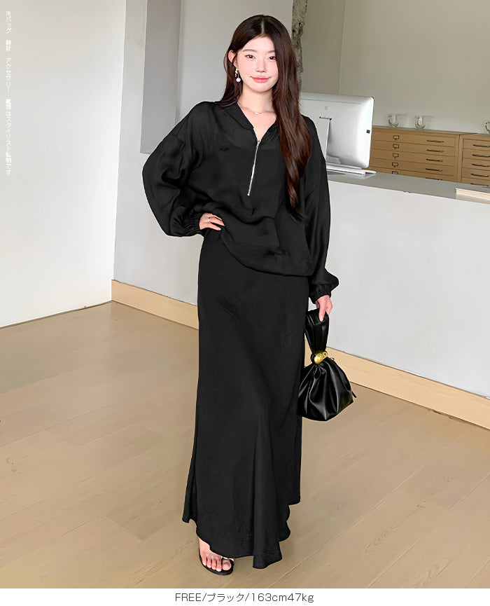 シアーアノラックパーカー