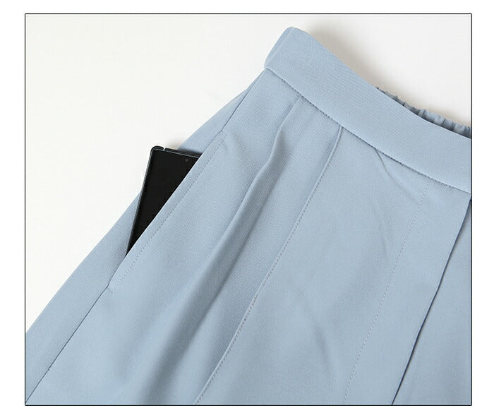 ダブルタックワイドパンツ