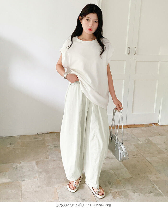 07color | 02type イージーコクーンパンツ