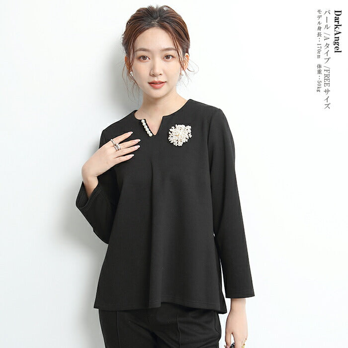 2タイプパールブローチ