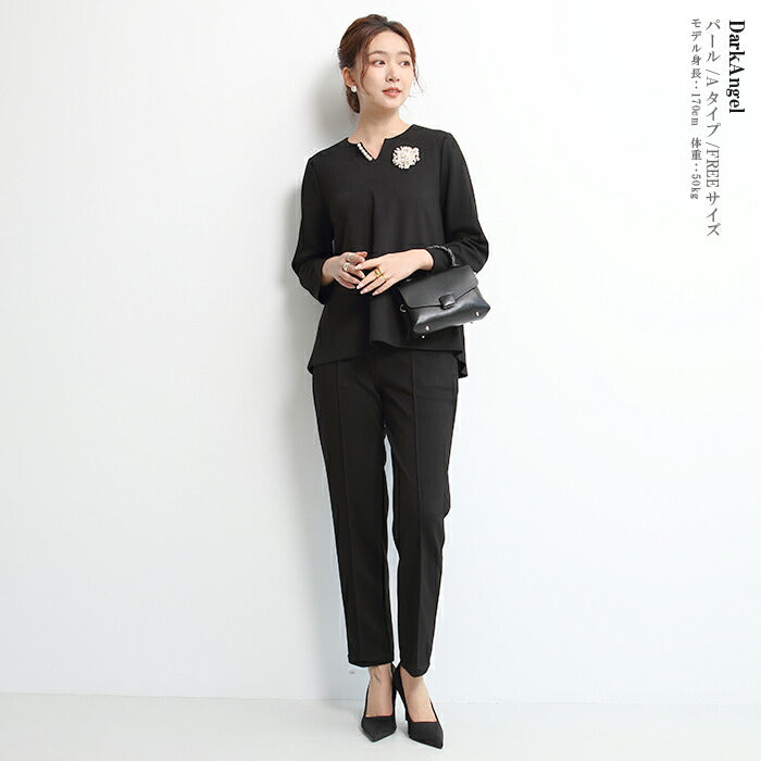 2タイプパールブローチ