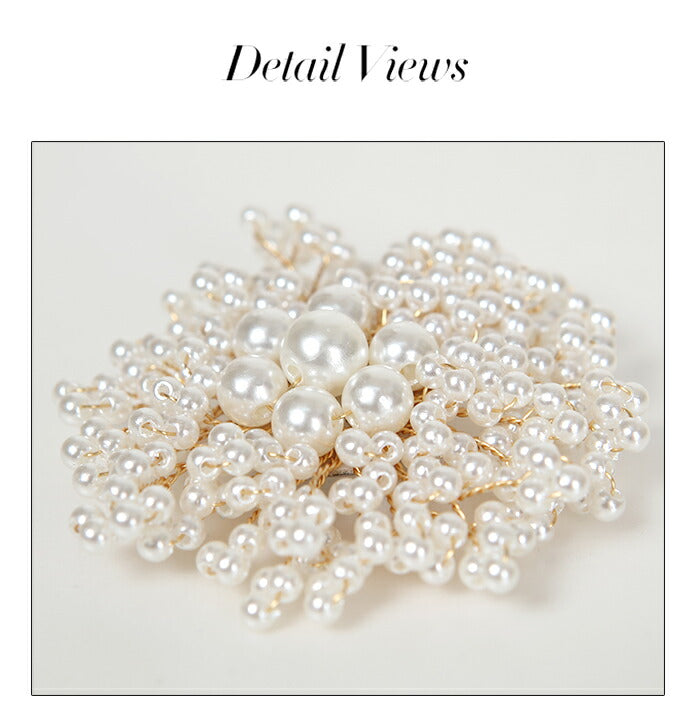 2タイプパールブローチ