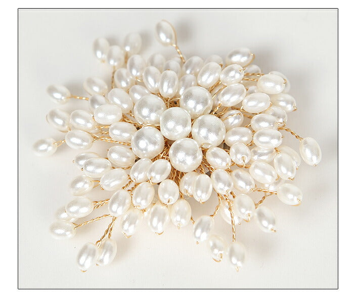 2タイプパールブローチ