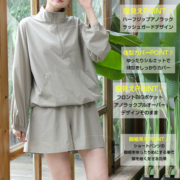 ラッシュガードセットアップ