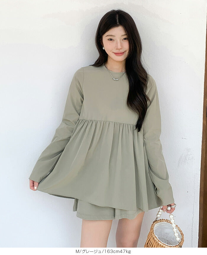 ペプラムラッシュガード