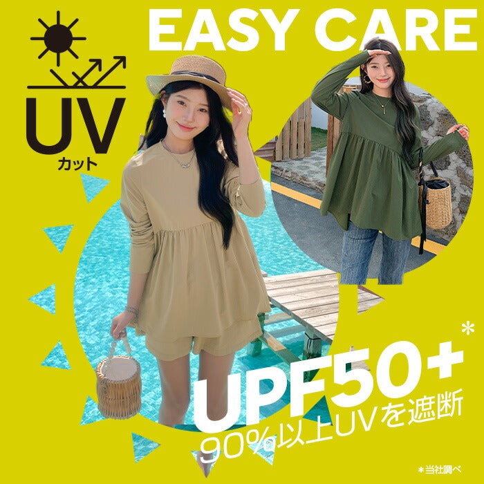 ペプラムラッシュガード