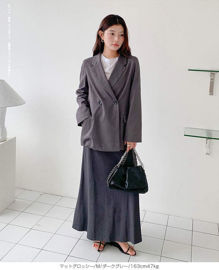 ヴィンテージサテンナロースカート