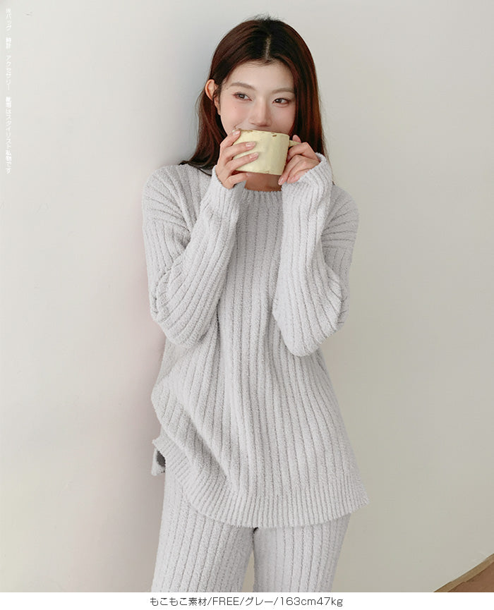 もこもこカーディガン