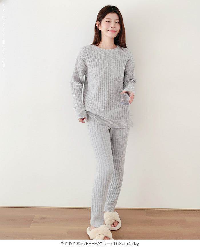 もこもこカーディガン