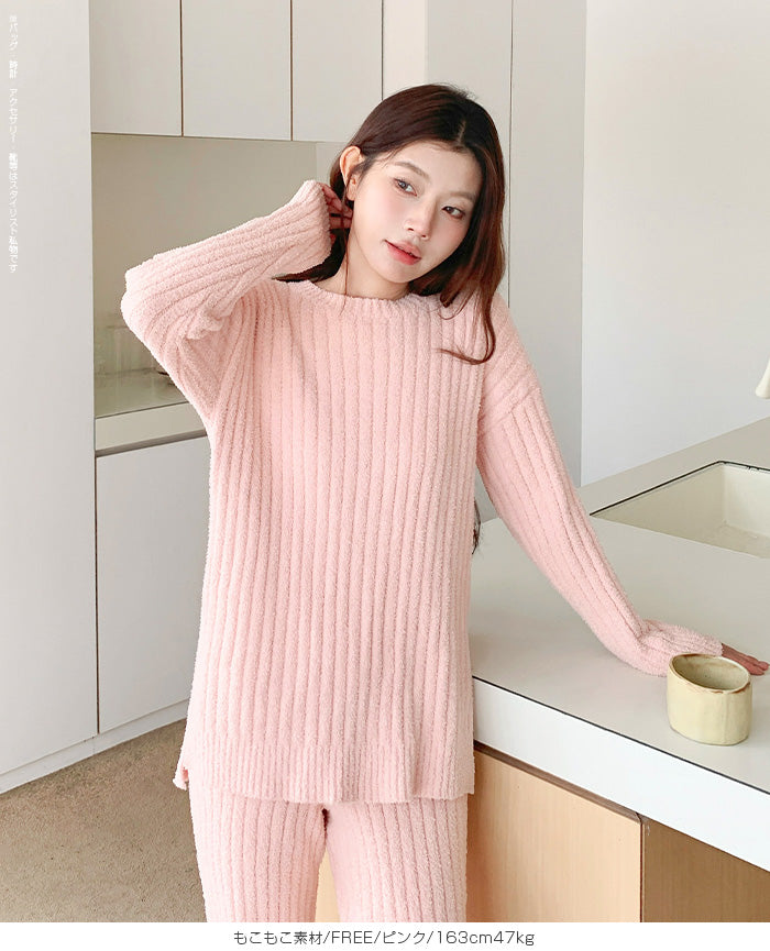 もこもこカーディガン