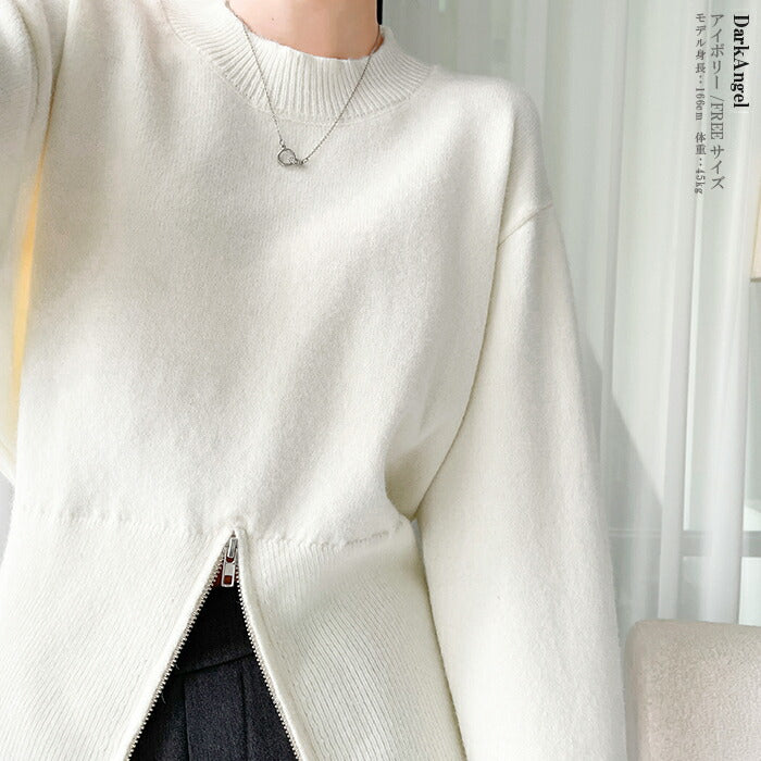 ジップヘムニット