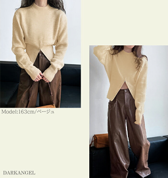 ジップヘムニット