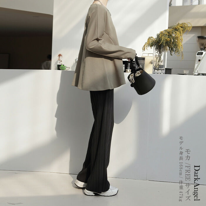 こなれAラインカットソー