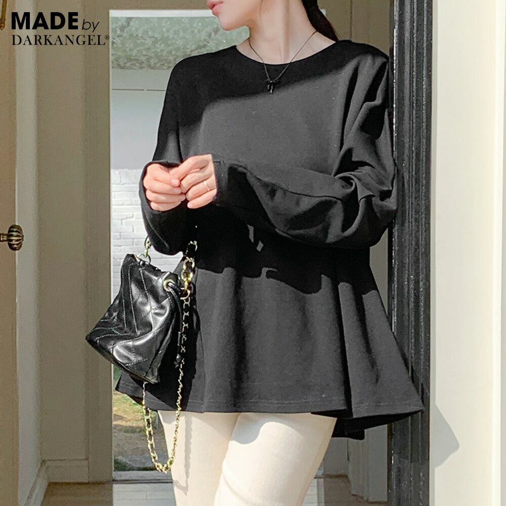 こなれAラインカットソー