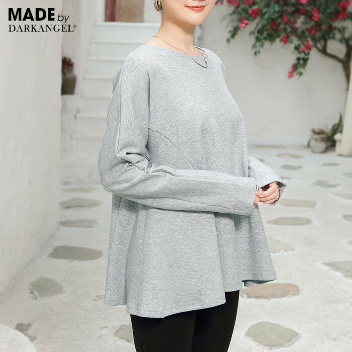 こなれAラインカットソー