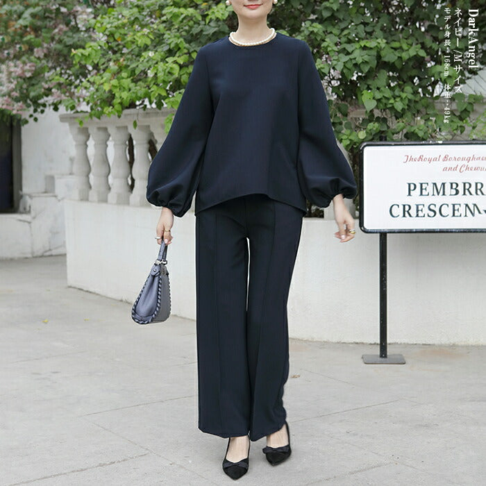 ブラウス&パンツセットアップ