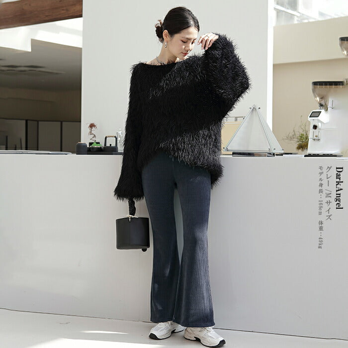 コーデュロイリブパンツ