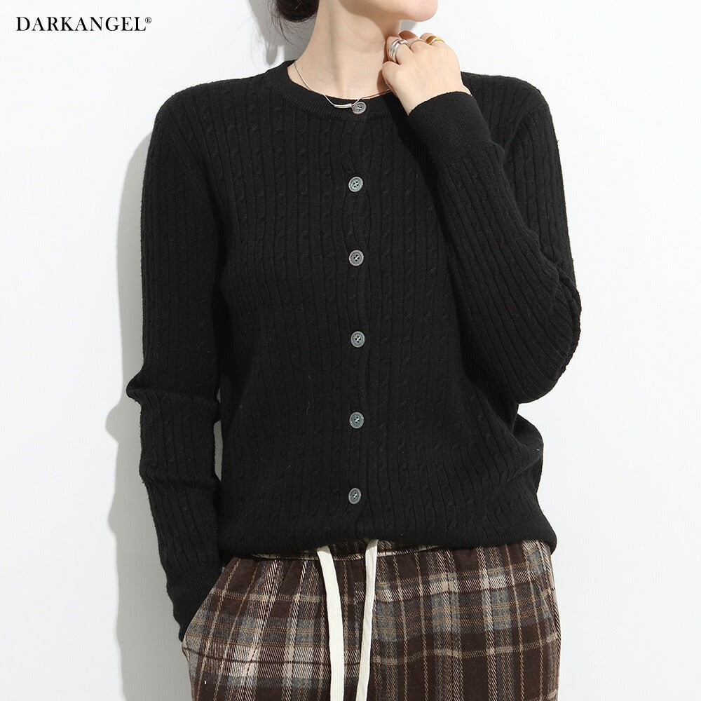 ニットカーディガン