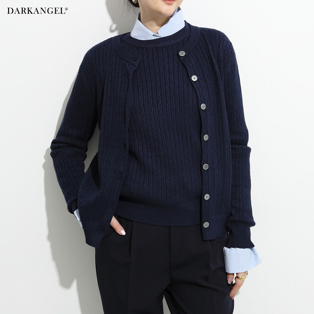 ニットカーディガン