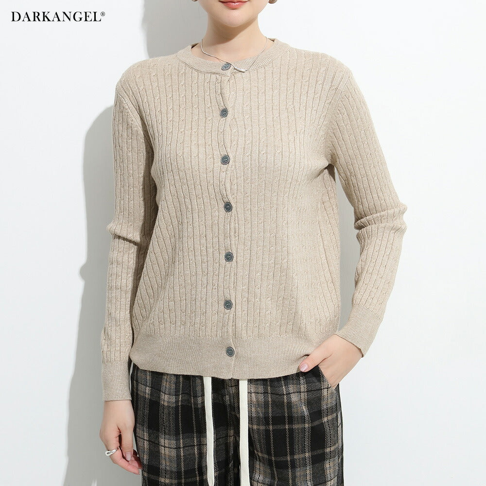 ニットカーディガン