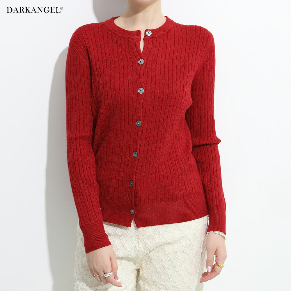 ニットカーディガン