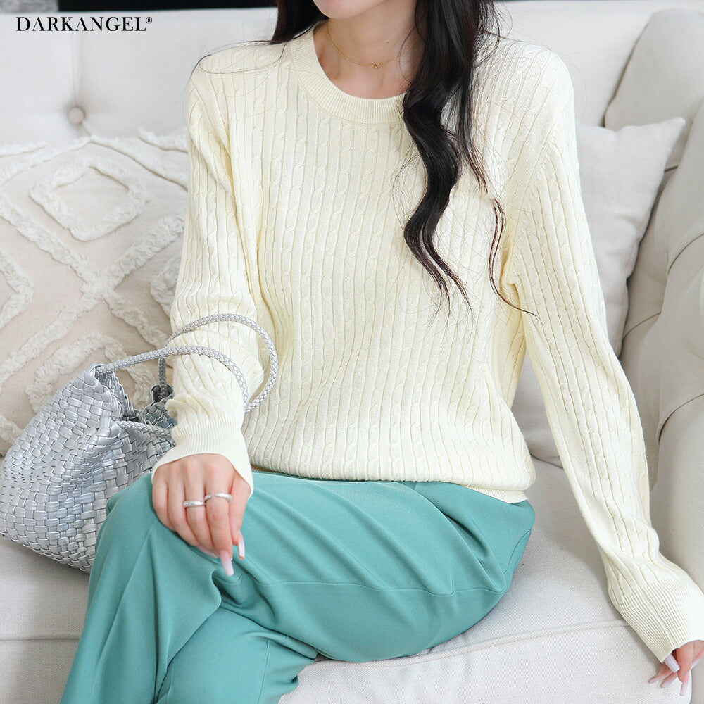 ニットプルオーバー