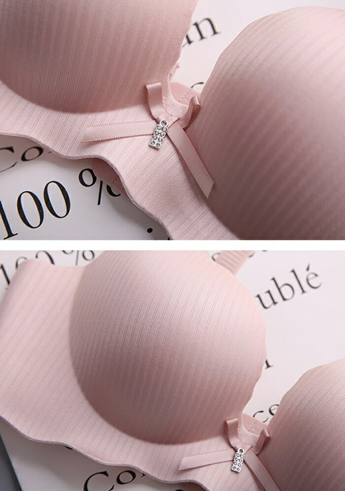 ブラ&シームレスショーツ