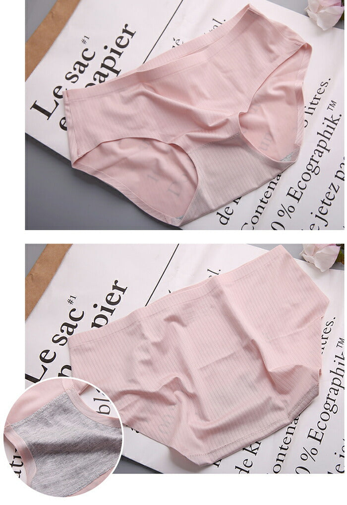 ブラ&シームレスショーツ