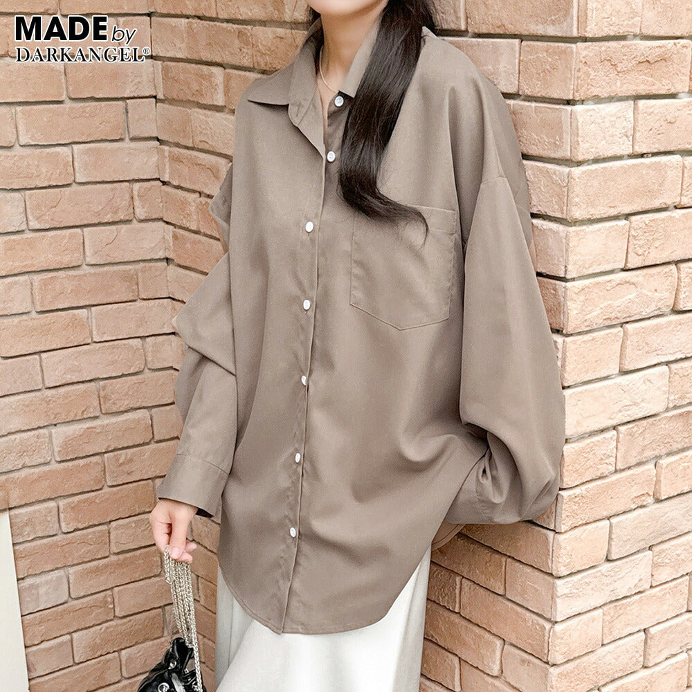 オーバーサイズブラウス