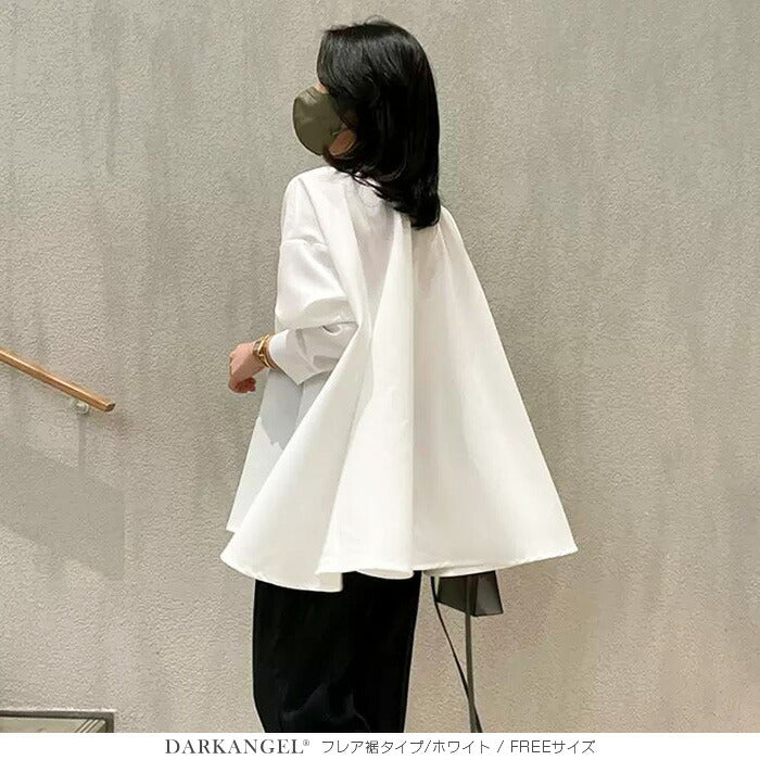 オーバーサイズブラウス