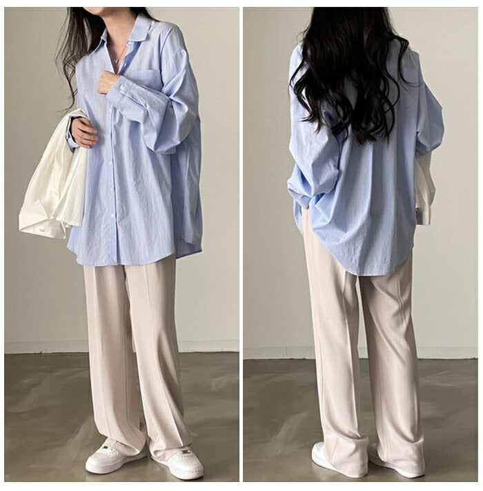 オーバーサイズブラウス