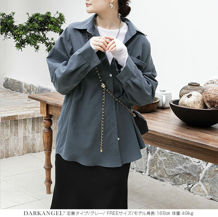 オーバーサイズブラウス