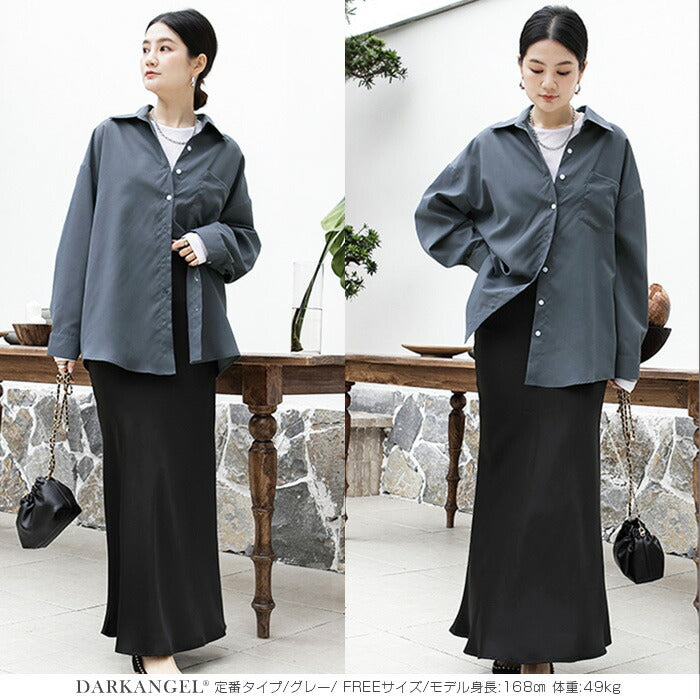 オーバーサイズブラウス