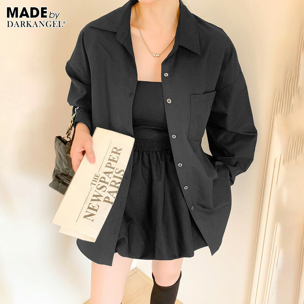 オーバーサイズブラウス