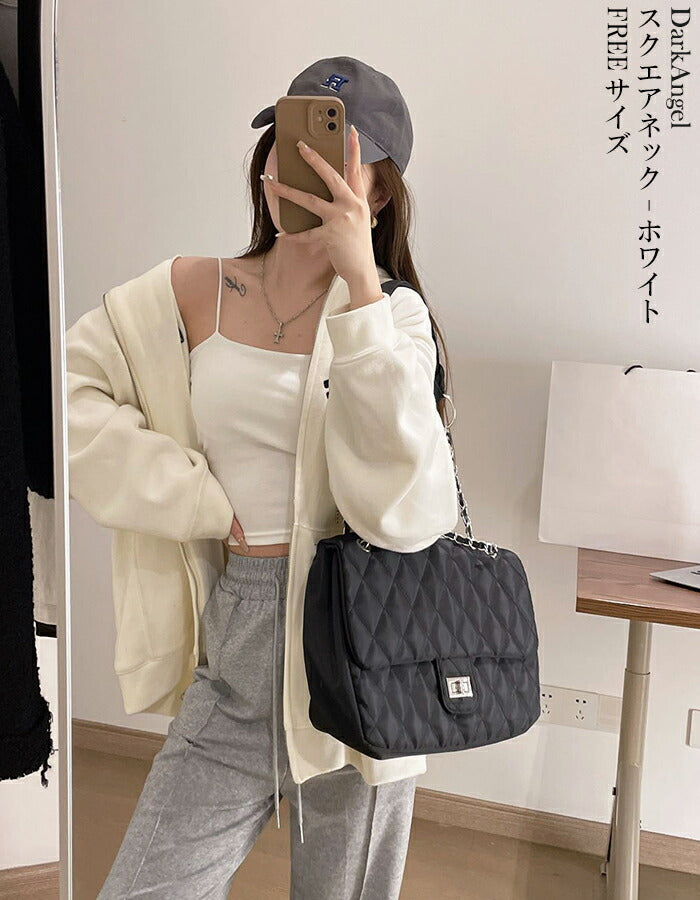 ナローストラップキャミ