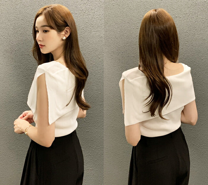 サマーニットトップス