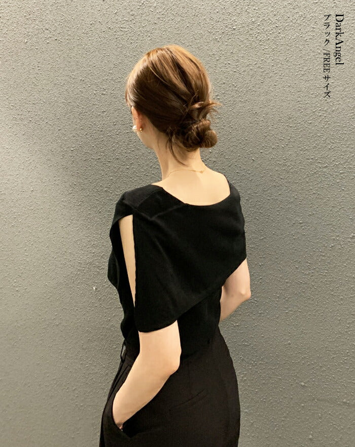 サマーニットトップス