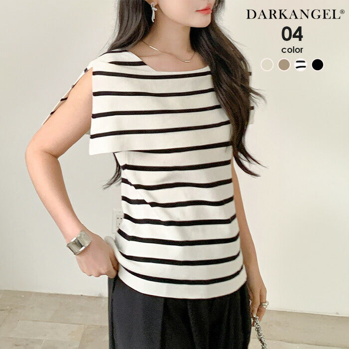 サマーニットトップス