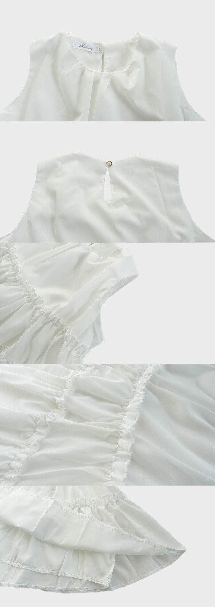 ノースリーブトップス