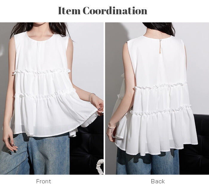 ノースリーブトップス